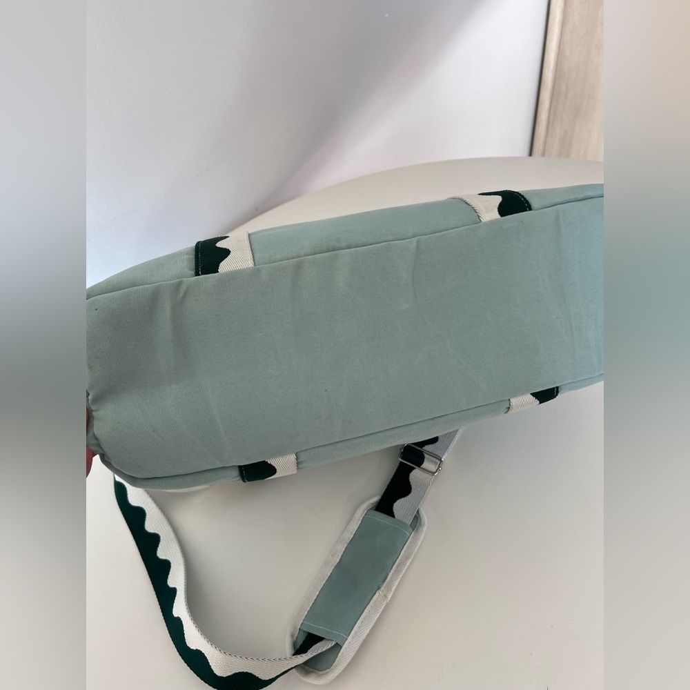 Business & Pleasure Co. The Holiday‎ Cooler Tote Back In Rivie Green NWT - Picture 13 of 16